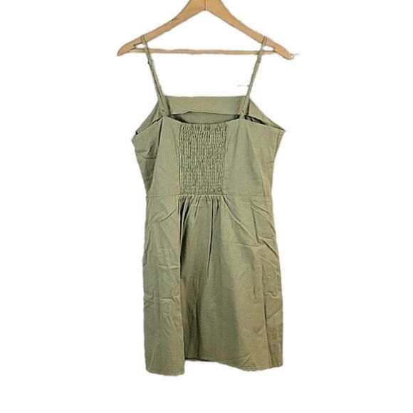 NWT Cotton On- Silver Sage Woven Krissy Dress-Size Medium - Picture 3 of 7